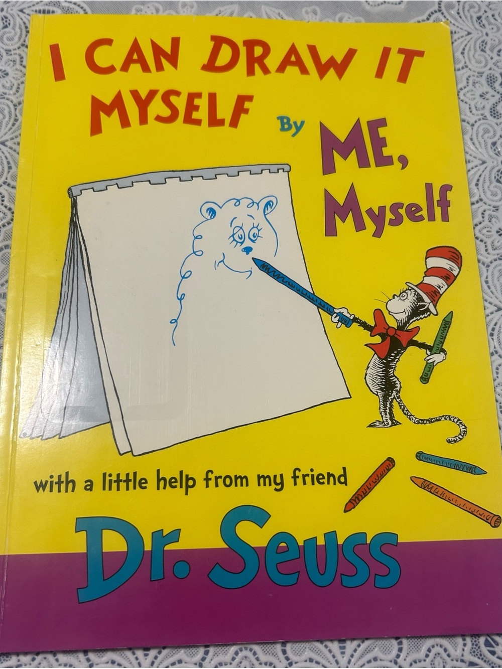 Dr. Seuss “I Can Draw It Myself By Me, Myself” Softcover (1998)